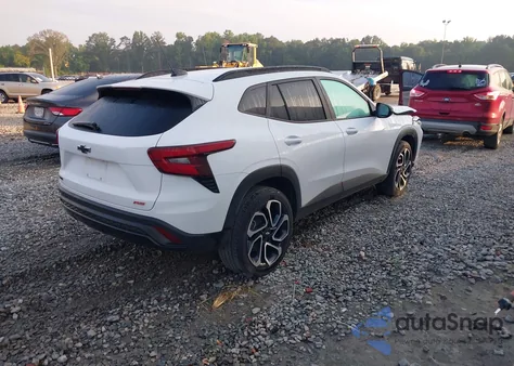 2024 Chevrolet Trax Fwd 2Rs из США, поврежденный, VIN KL77LJE28RC030734